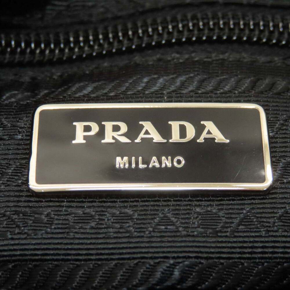 PRADA Cream Canvas Shoulder Bag - Picture 6 of 16